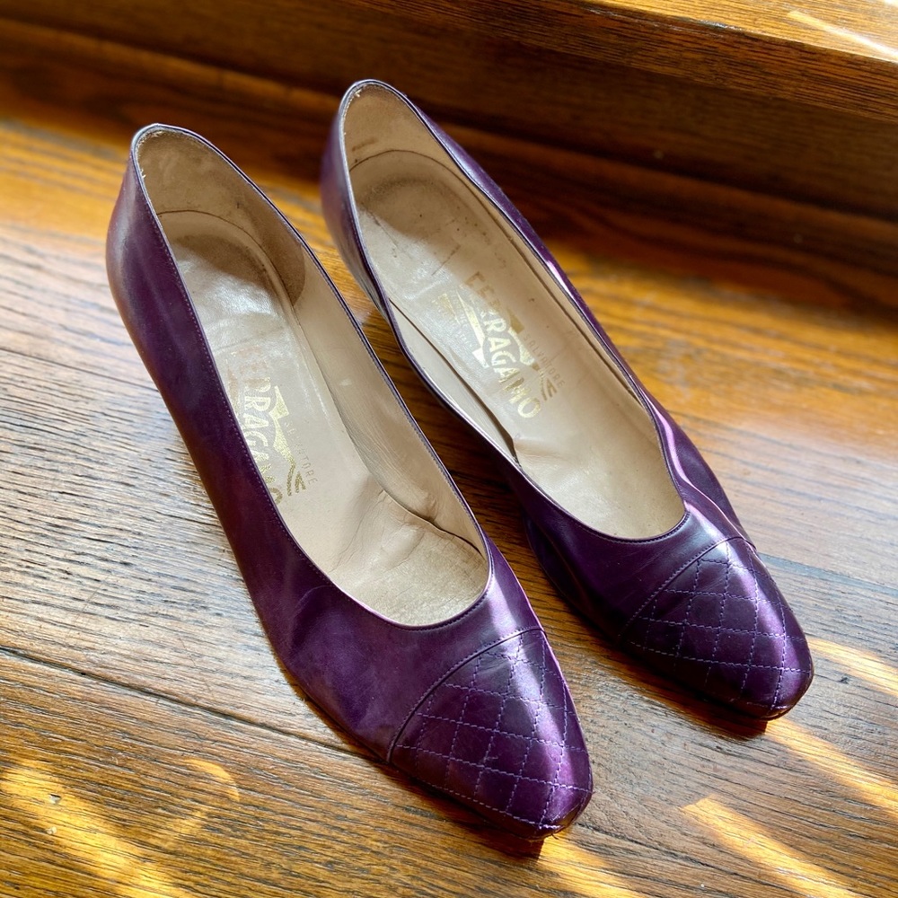 Salvatore Ferragamo Vintage Heels - Picture 6 of 8